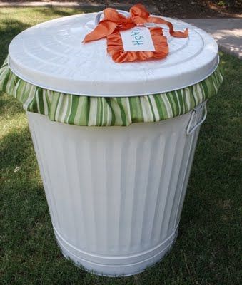 Pinterest Trash Can